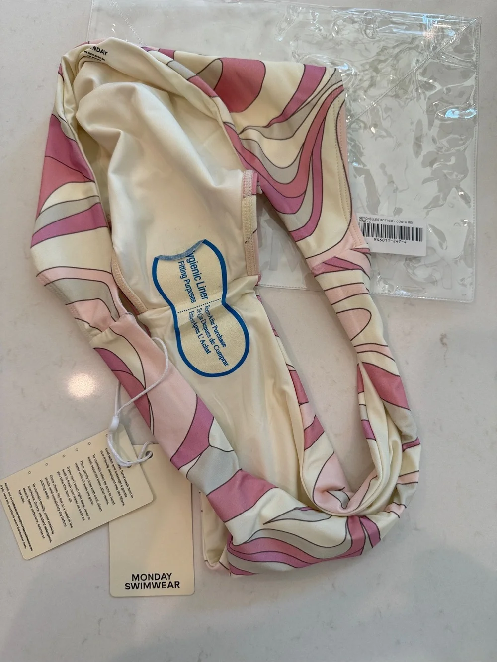 Monday Swimwear SEYCHELLES BOTTOM - COSTA REI PINK L